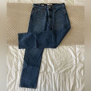 NWT Levi’s Wedgie Straight High Rise Jeans